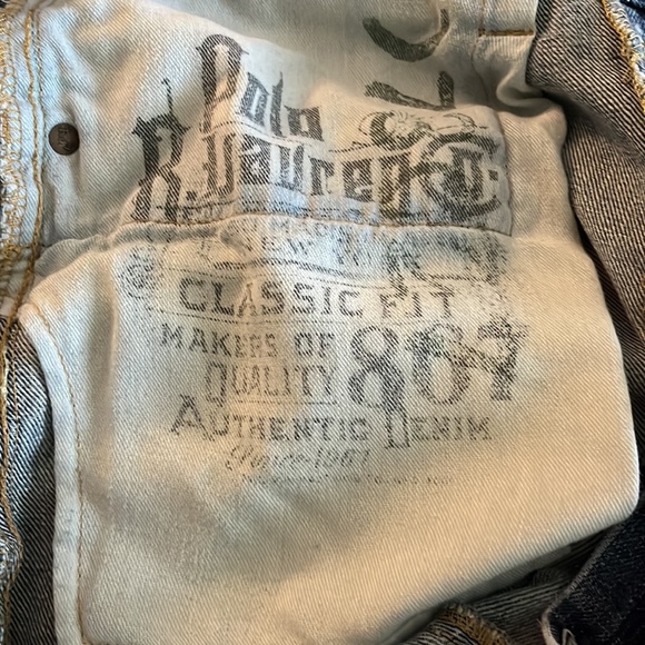 Ralph Lauren Polo Jean 867. Size is 34x30 - Picture 6 of 10